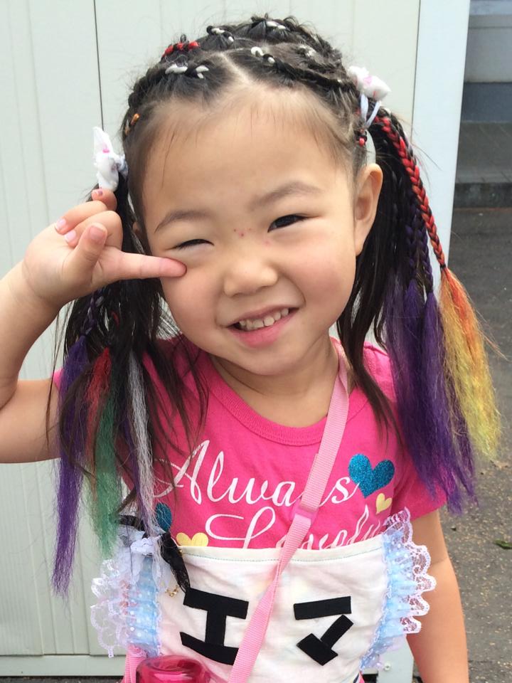 編みこみエクステヘアー